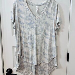 Latched Mama Tie-Dye V-Neck Women’s Top
